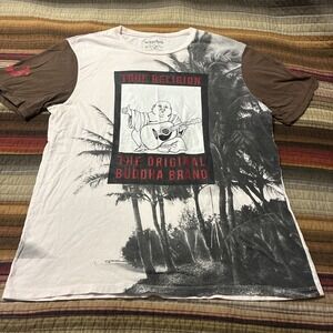 True religion full print graphic tee XL